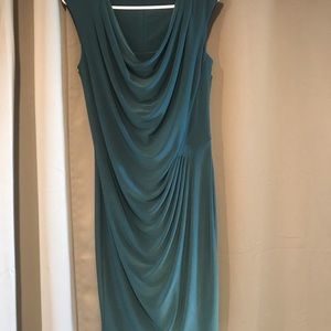 Beautiful Teal Nordstrom Midi Length Dress